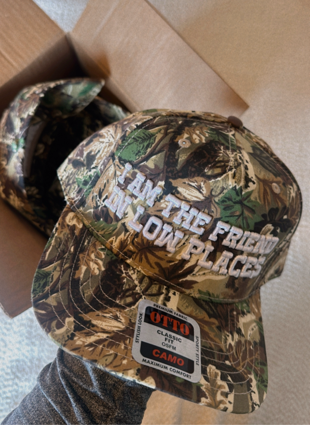 low places trucker hat