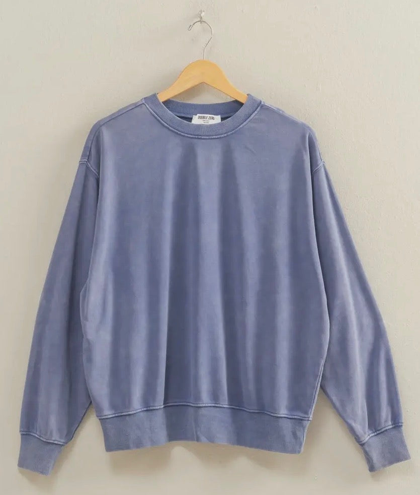 Dusty Blue Crewneck