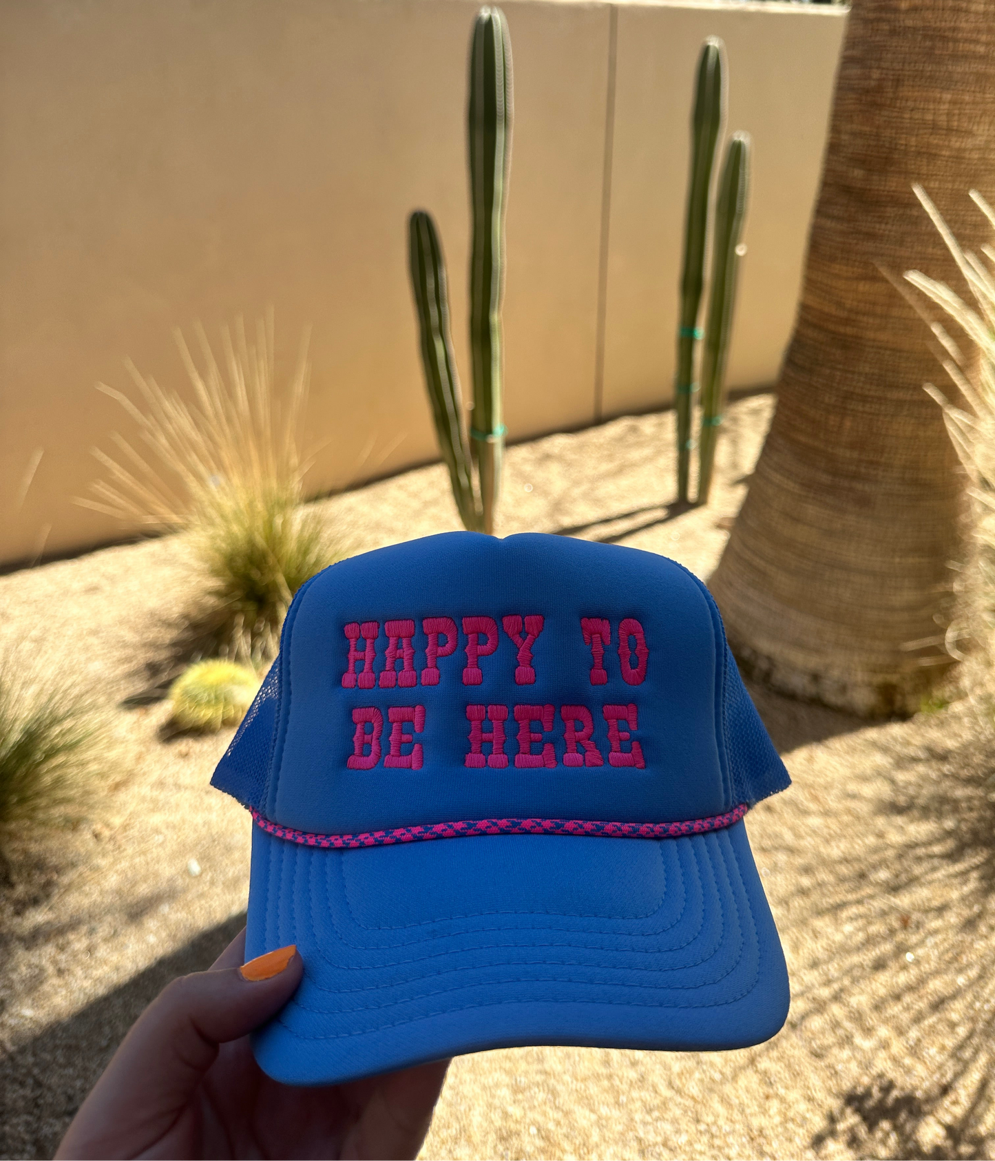 Happy to be here Trucker