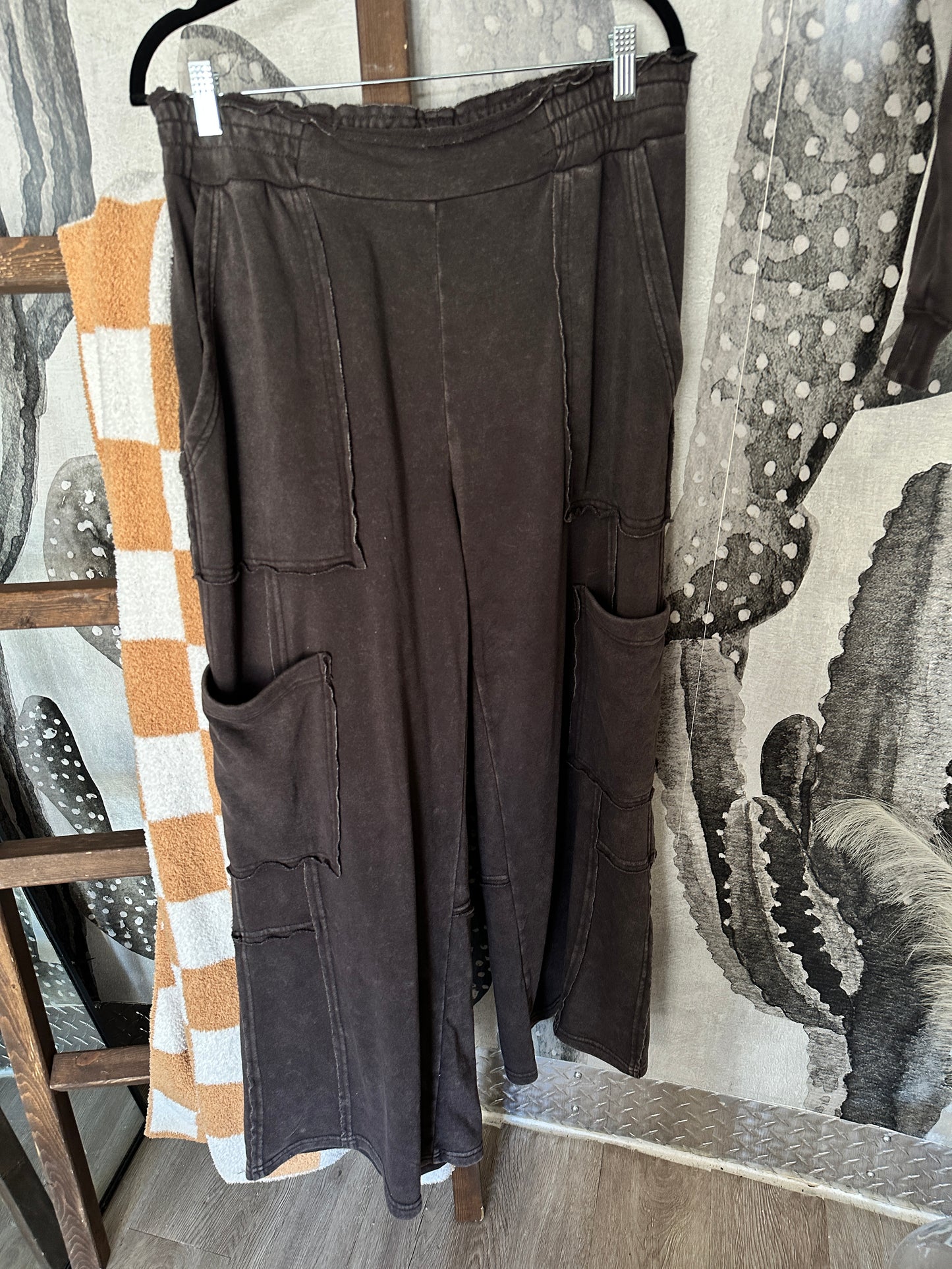 Mocha Cargo Sweats