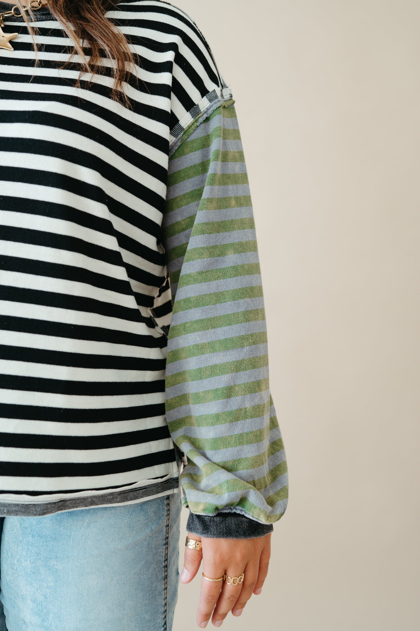 striped sweater