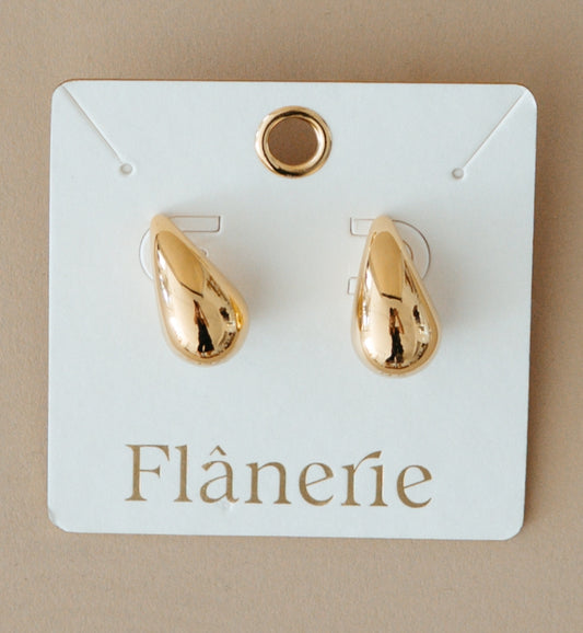 chunky drop earrings