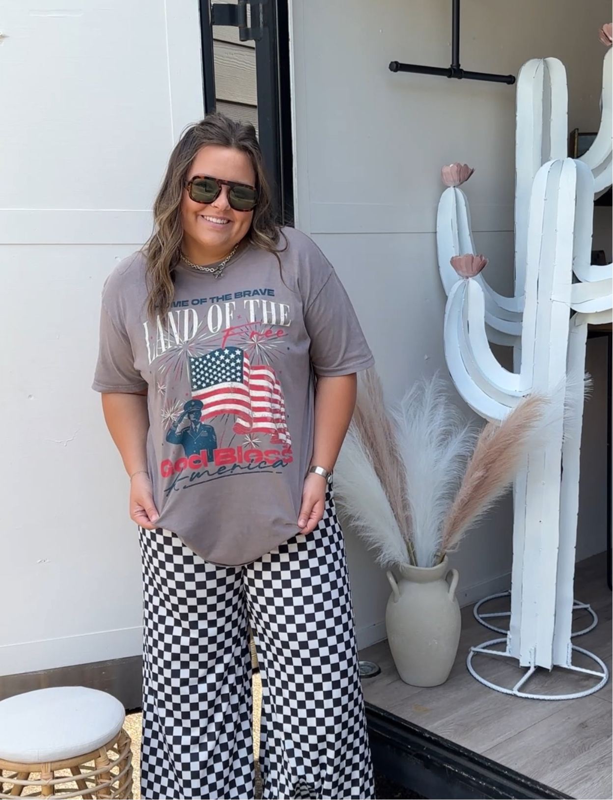 God bless America tee