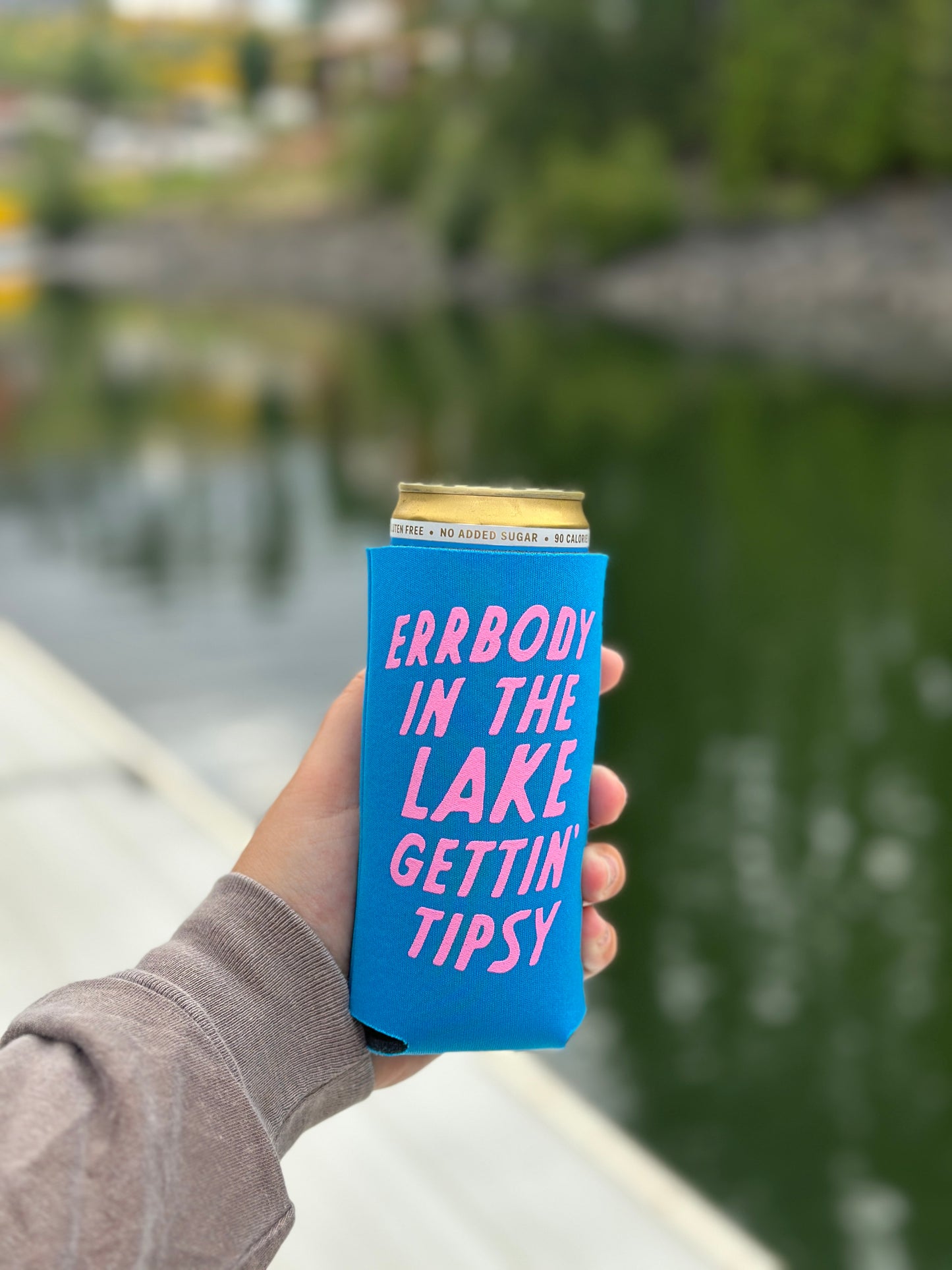 tipsy tall koozie