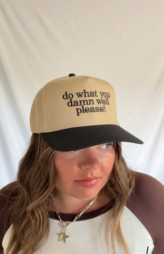 D**n well please