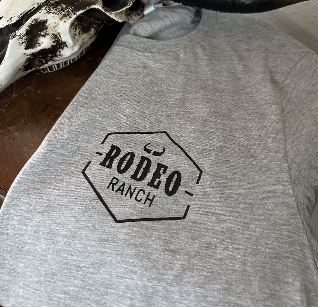 mens american flag rodeo ranch tee